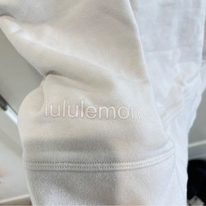 Lululemon All Yours Sweatshirt White size 6